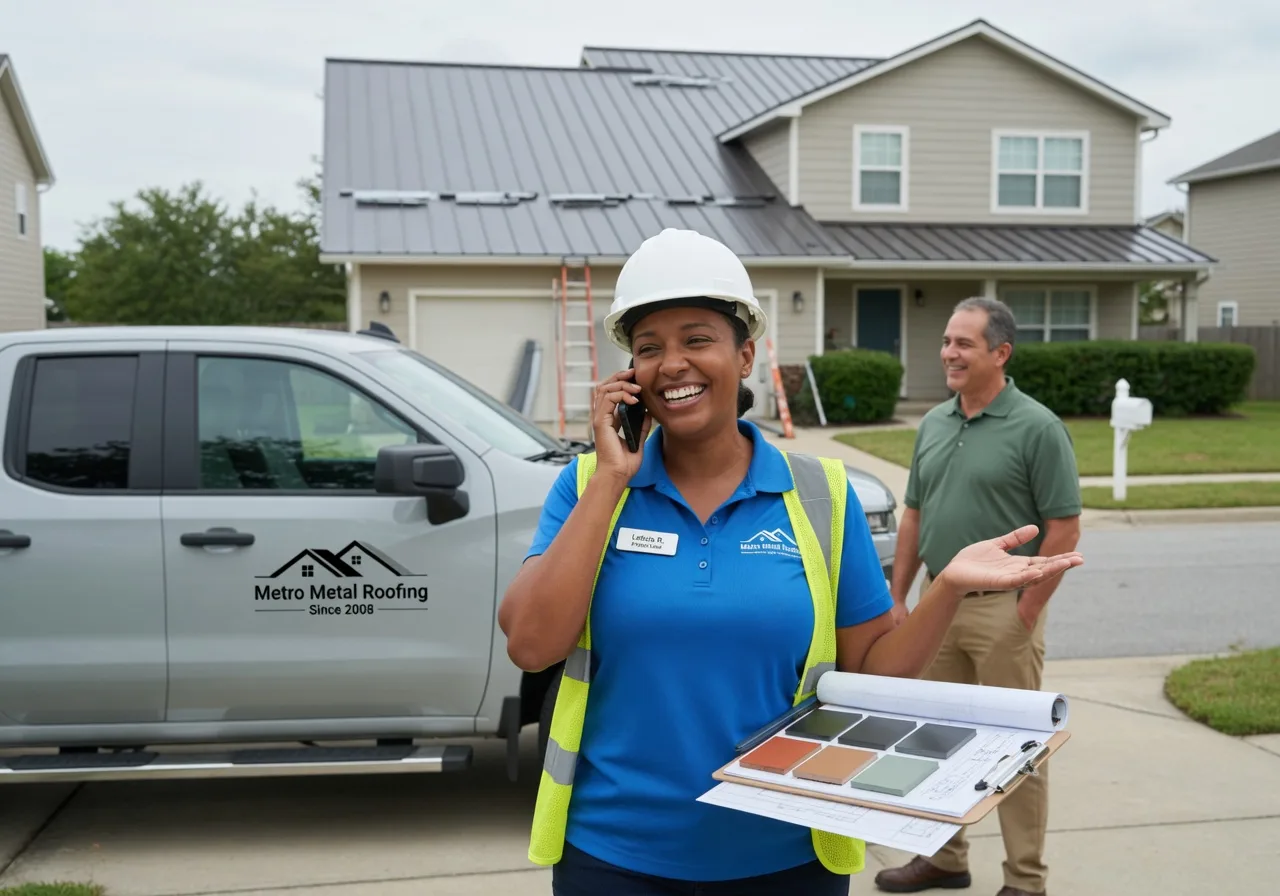 Storm Damage Metal Roof Repair in Atlanta, KS